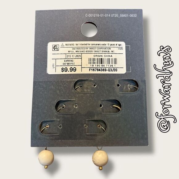 Bundle Sale 3 for $15 | Universal Thread Goods Co. Semi-Precious Hoop Trio - Picture 7 of 8